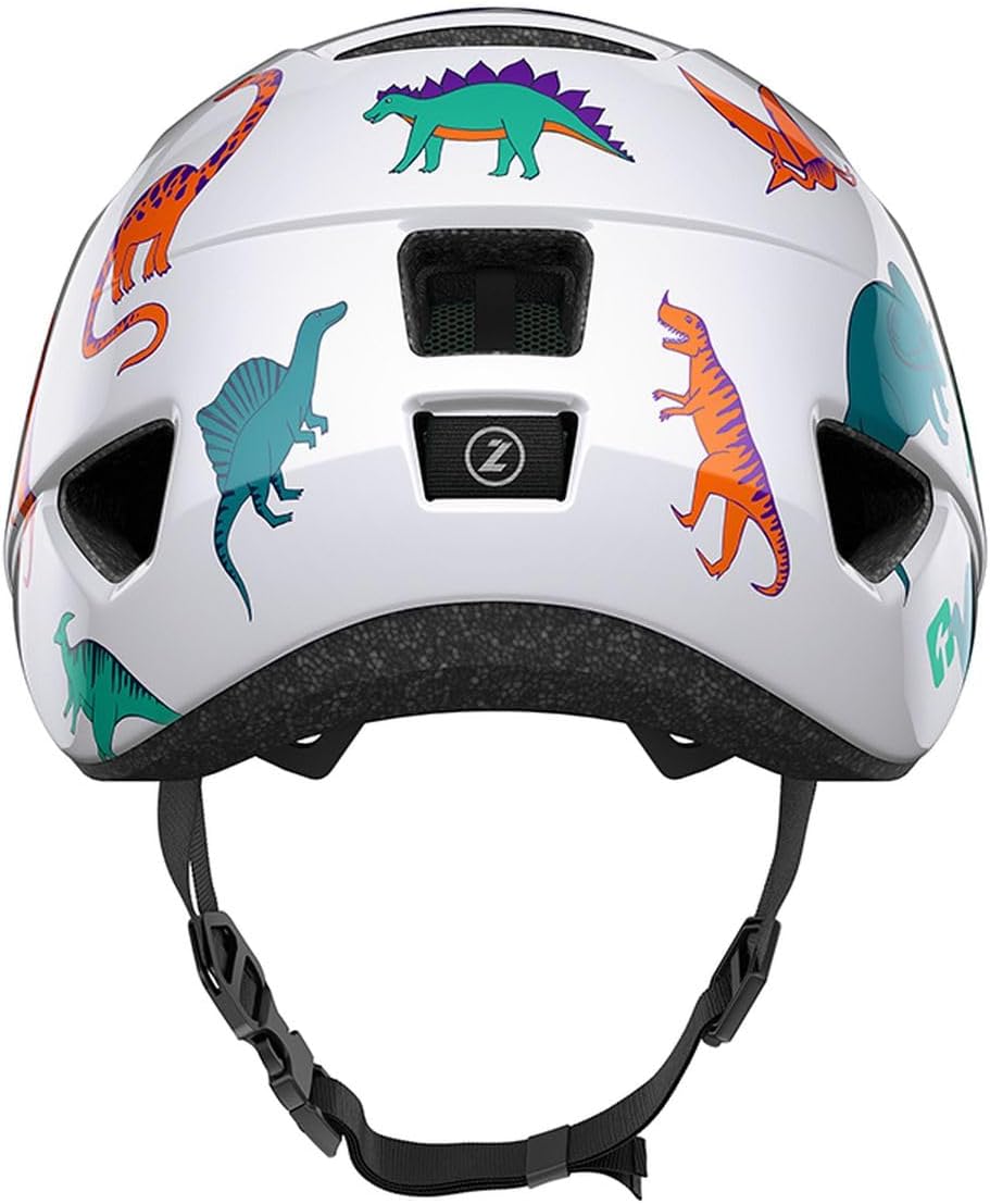 Lazer PNut KinetiCore Dinosaurs Kids Cycling Helmet 46-52cm - White/Multi