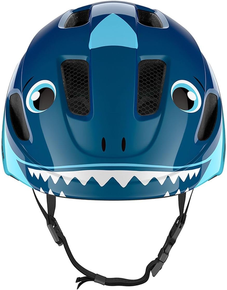 Lazer PNut KinetiCore Shark Uni-Size 46-52cm Kids Cycling Helmet - Blue
