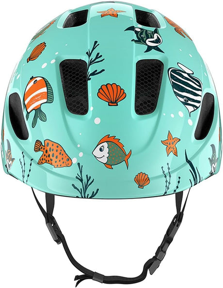 Lazer Pnut KinetiCore Kids Helmet Light Green Sealife - One Size (46-52 cm)