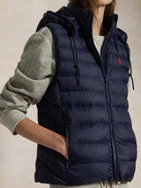 Ralph Lauren Polo Water Repellent Packable Women's Vest - Rl Navy - Medium