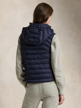 Ralph Lauren Polo Water Repellent Packable Women's Vest - Rl Navy - Medium