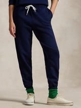 Ralph Lauren Polo Women's Cotton Blend Fleece Athletic Trousers - Navy - XS
