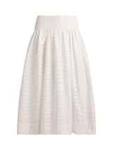 Polo Ralph Lauren Eyelet Embroidered Women's Maxi Skirt - UK Size 8 - White