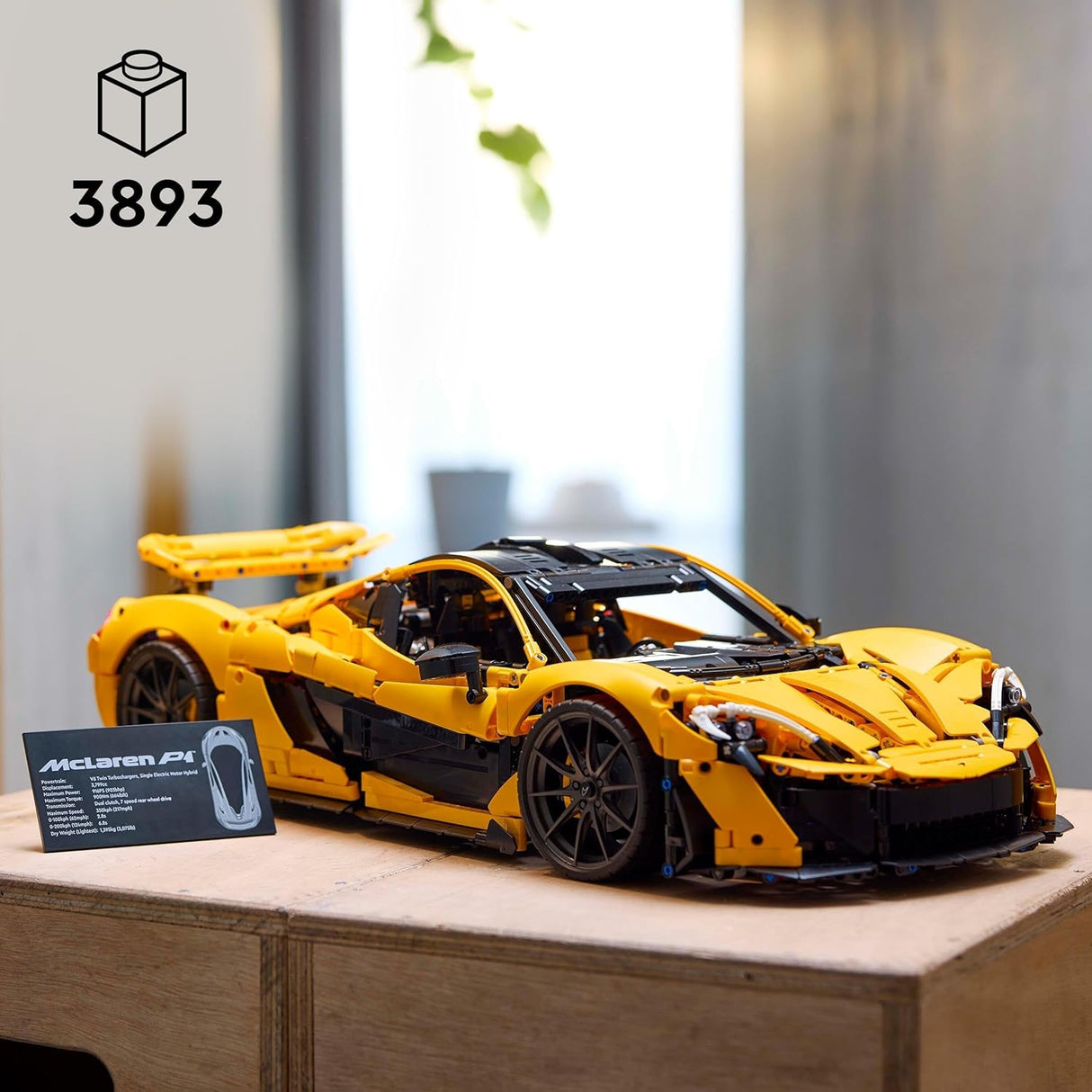 LEGO Technic Ultimate 42172 McLaren P1 Car Building Set for Adults