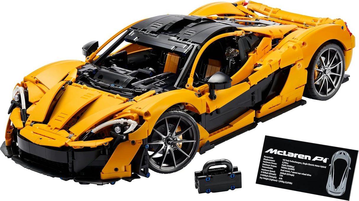 LEGO Technic Ultimate 42172 McLaren P1 Car Building Set for Adults