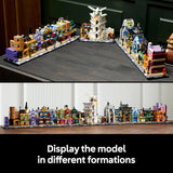 LEGO Harry Potter Diagon Alley Wizarding Shops Adult Building Set 76444
