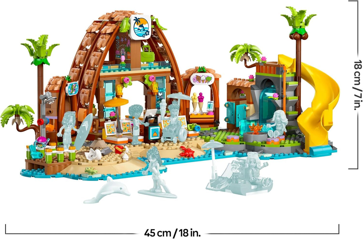 LEGO Friends 42673 Family Vacation Beach Resort Toy Building Set Age 8+
