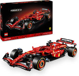 LEGO Technic 42207 Ferrari SF-24 Car Model Building Set for Adults - Red