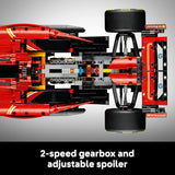 LEGO Technic 42207 Ferrari SF-24 Car Model Building Set for Adults - Red