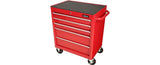 Halfords 5 Drawer Cabinet - Red