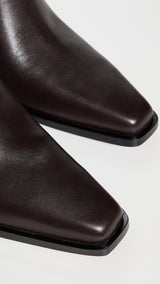 rag & bone Women's Joni Leather Chelsea Boots - Dark Espresso - UK 5/EU 38