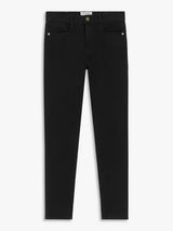 FRAME Women's Le High Rise Skinny Ankle Grazer Jeans - Film Noir - Size 26