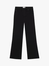 FRAME Women's The Pixie Arrow High Rise Ankle Grazer Jeans - Black - Size 29
