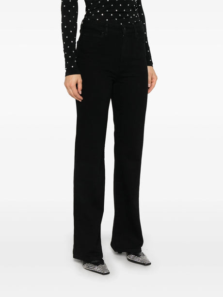 FRAME Women's The Pixie Arrow High Rise Bootcut Jeans - Black - Size 30
