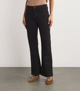 FRAME Women's The Pixie High Rise Bootcut Arrow Jeans - Black - Size 31