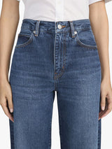 FRAME The Bow Relaxed Barrel Leg Jeans Acumen New Fray Women's Size 27