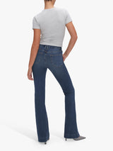 Good American Good Legs Mid Rise Skinny Flare Women's Jeans W26 L33.5 - Blue