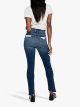 Good American Women's Good Classic Skinny Jeans - Indigo Blue 701 - Size 27