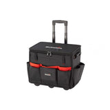 Hultafors 590170 Trolley Tool Bag 33 Pocket 1680 Denier Wheeled - Black/Red