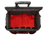 Hultafors 590170 Trolley Tool Bag 33 Pocket 1680 Denier Wheeled - Black/Red