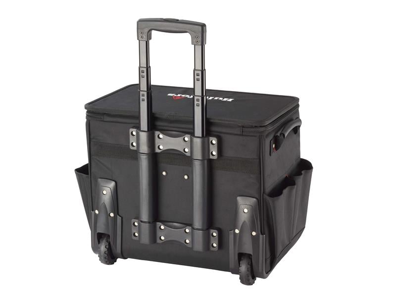Hultafors 590170 Trolley Tool Bag 33 Pocket 1680 Denier Wheeled - Black/Red