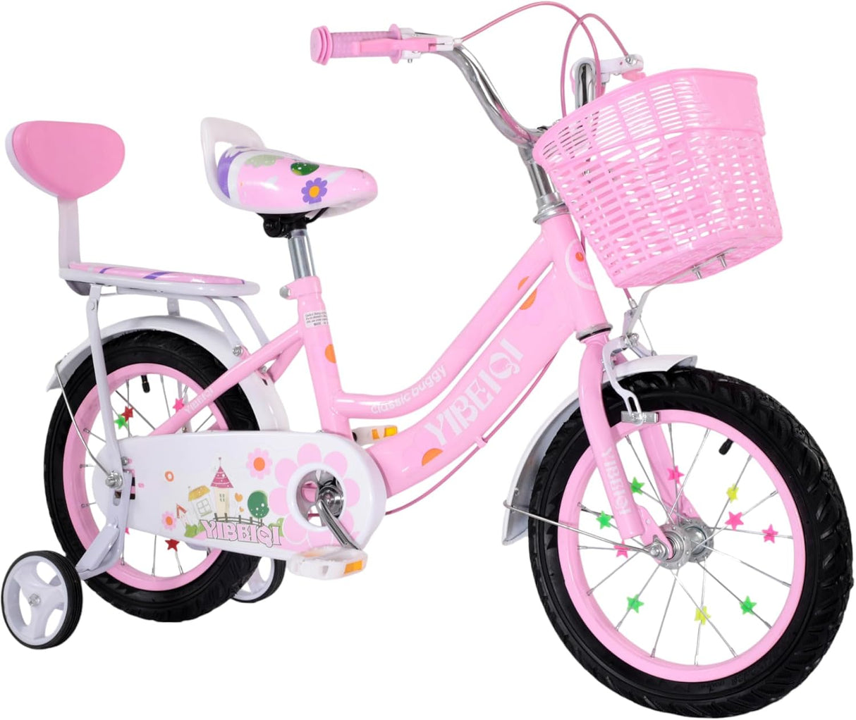 Touch of Venetian 6004 14" Wheel Kids Bike Children Girls Bicycle - Pink