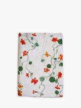 By Hope Summer Climber Nasturtium Linen Tablecloth - 250 x 143cm - Multi