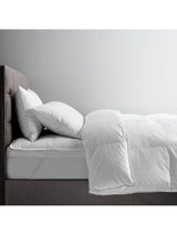 John Lewis 13.5 Tog Natural Duck Down 60/40 White Duvet - Single 135 x 200cm