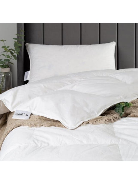EarthKind Reclaimed Natural Down & Feather Duvet 13.5 Tog - King 225 x 220cm