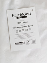 EarthKind Recycled Feather & Down 10.5 Tog Duvet - Super King 260 x 220cm