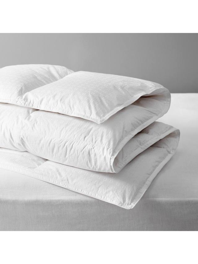 John Lewis Natural Collection Supreme Goose Down Duvet 7 Tog - White - King