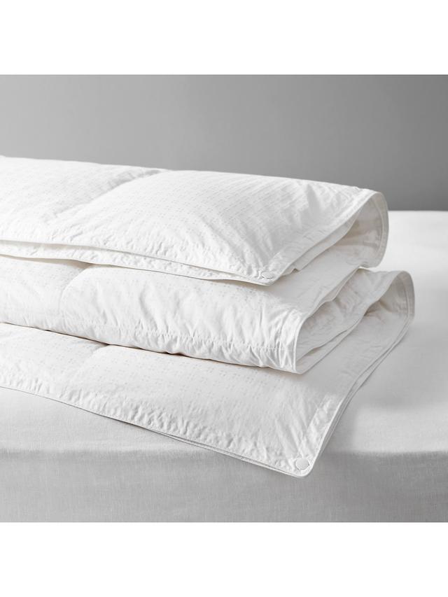 John Lewis Luxury Supreme Goose Down 13.5 (4.5 + 9 Tog) Duvet - Emperor