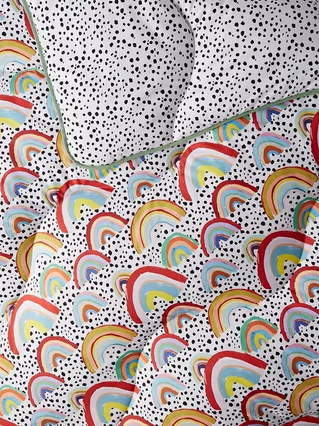Eleanor Bowmer x Night Lark Rainbow Coverless Duvet Pillowcase 10.5Tog King