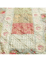 John Lewis Gracie Patchwork 100% Cotton Floral Bedspread L260 x W250cm
