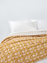 John Lewis Kala Reversible Quilted Cotton Bedspread - 220 x 220cm - Multi