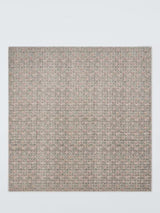 John Lewis Marigold Floral Cotton Quilted Bedspread 220 x 220cm - Grey Mid