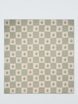 John Lewis Floral Embroidered Patchwork Bedspread 220 x 220cm - Natural