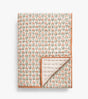 John Lewis Aria Floral Reversible Quilted Bedspread 220 x 220cm - Terracotta - Kazoop 