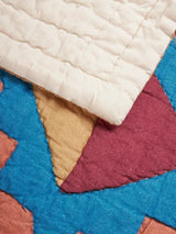 John Lewis Puebla Quilted Cotton Bedspread L220 x W220cm - Multi - Kazoop 