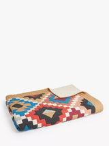 John Lewis Puebla Quilted Cotton Bedspread L220 x W220cm - Multi - Kazoop 
