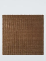 John Lewis Modern Luxe Quilted Washable Bedspread Throw 220 X 220 cm Copper