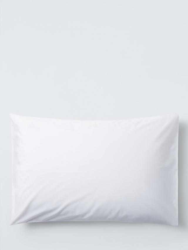 John Lewis Egyptian Cotton Percale 260TC Duvet Cover Set King Size - White