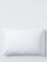 John Lewis Egyptian Cotton Percale 260TC Duvet Cover Set King Size - White