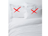 John Lewis 1200TC Egyptian Cotton Super King Duvet Cover 260 x 220cm - White