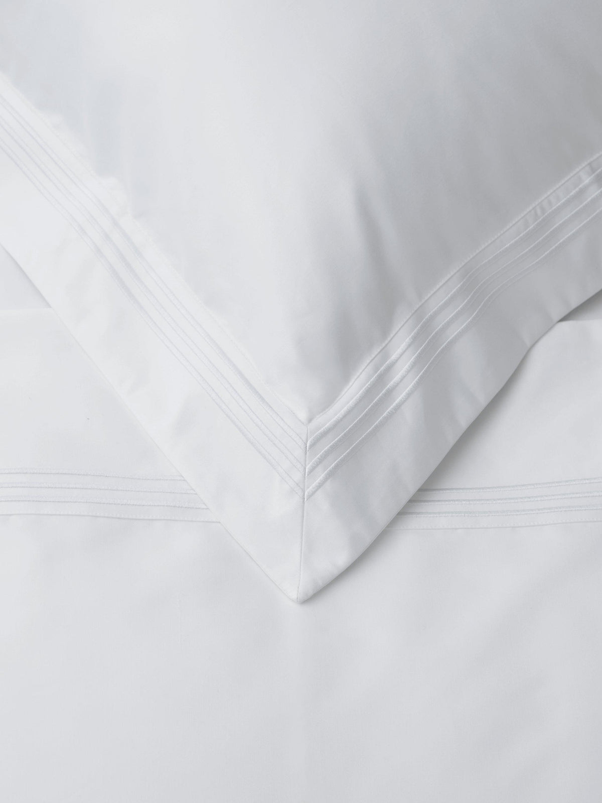 John Lewis 1200TC Egyptian Cotton Super King Duvet Cover 260 x 220cm - White