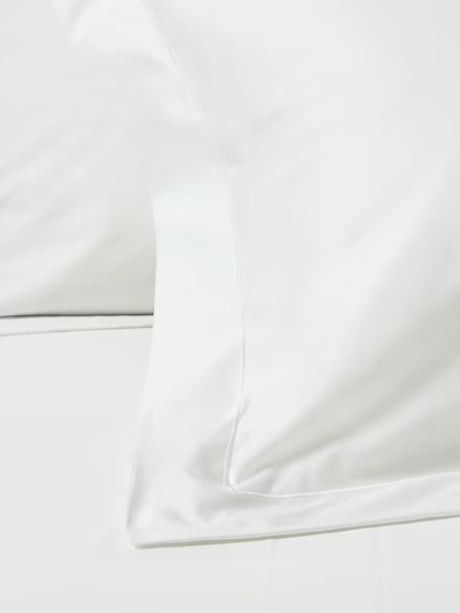 John Lewis Luxury Egyptian Cotton Sateen 600 Thread King Duvet Cover - White