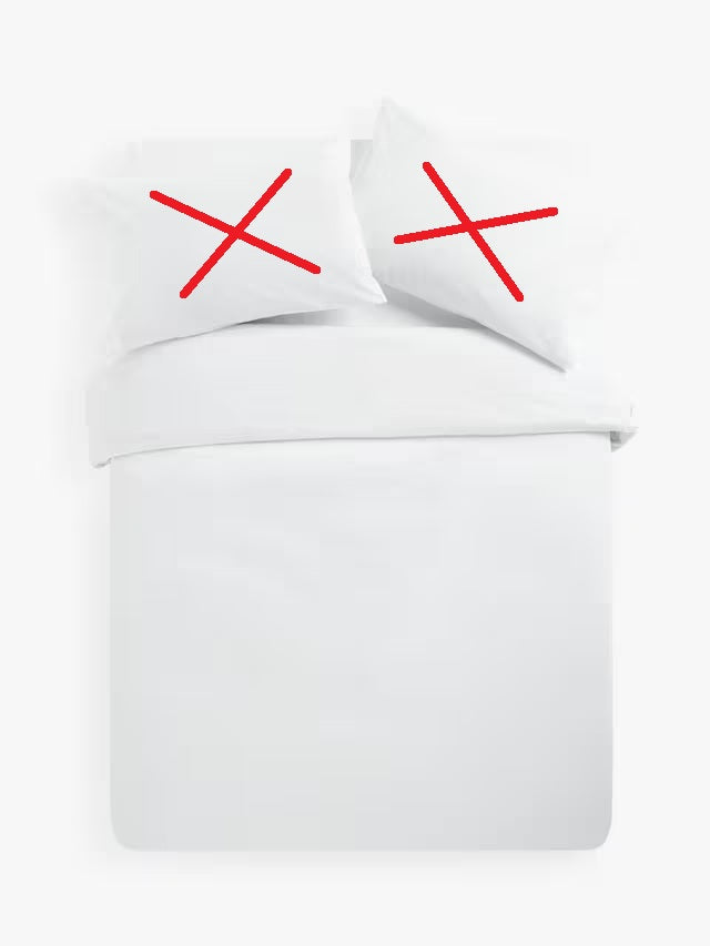 John Lewis Luxury Egyptian Cotton Sateen 600TC White Duvet Cover Super King