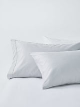 John Lewis Luxury Egyptian Cotton Sateen Duvet Cover - Grey Mid - Super King