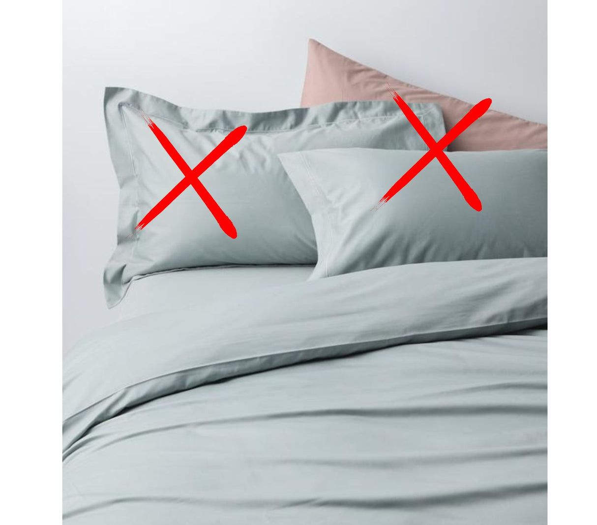 John Lewis Egyptian Cotton Sateen 600TC Duvet Cover - Double - Ice Blue