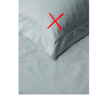 John Lewis Egyptian Cotton Sateen 600TC Duvet Cover - Double - Ice Blue